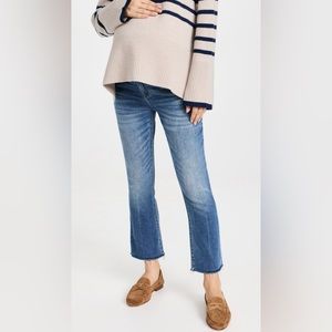 Hatch Collection The Crop Jean (Indigo, Size 27)